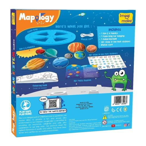 Imagimake Mapology Solar System Mobile - Image 5