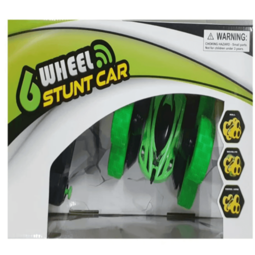Innovador 6 Wheel R/C Stunt Car (Multicolor) - Image 4