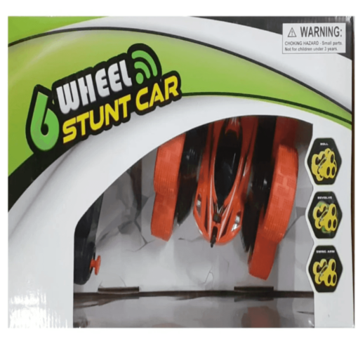 Innovador 6 Wheel R/C Stunt Car (Multicolor) - Image 5
