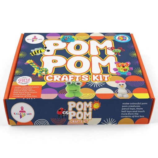Kalakaram Pom Pom Crafts Kit