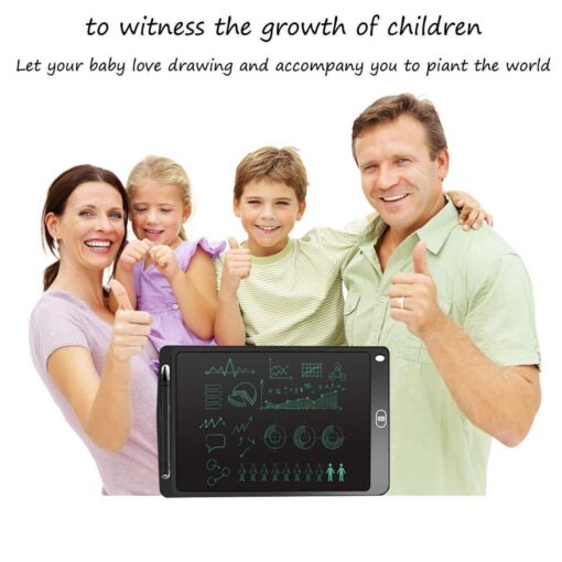 Lcd Writing Tablet, 8.5 inches Electronic Writing Board Doodle Board for Kids at Home, School and Office, Learning Educational Toy for Age 3-8 Year, Digital Notepad with Pen Handwriting Pad, Paperless Graphic Tablet for Kids & Toddlers - Image 5