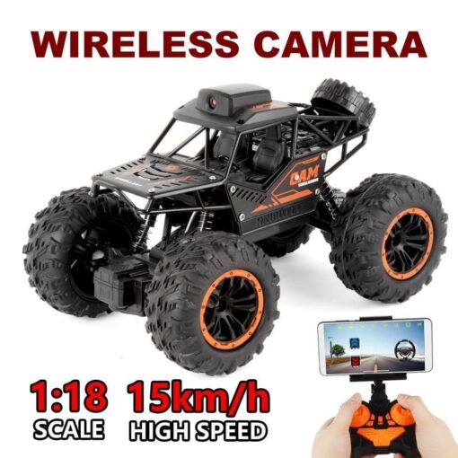 Lead Honor Alloy Rc Car 2.4G Remote Control WIFI Camera Off-Road Vehicle - Image 2