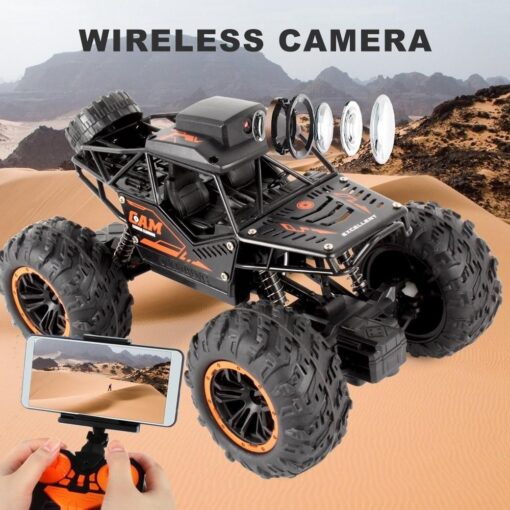 Lead Honor Alloy Rc Car 2.4G Remote Control WIFI Camera Off-Road Vehicle - Image 5