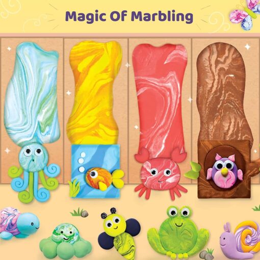Magic Clay Marbling Animals - Image 5