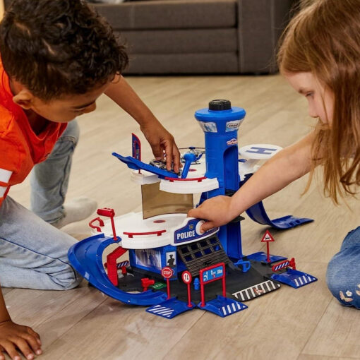 Majorette Creatix Fully Equiped Police Station, Police Set With Three-Story Station, Includes Porsche Panamera Police Car, Toy Police Station For Children Aged 5 & Above - Image 3