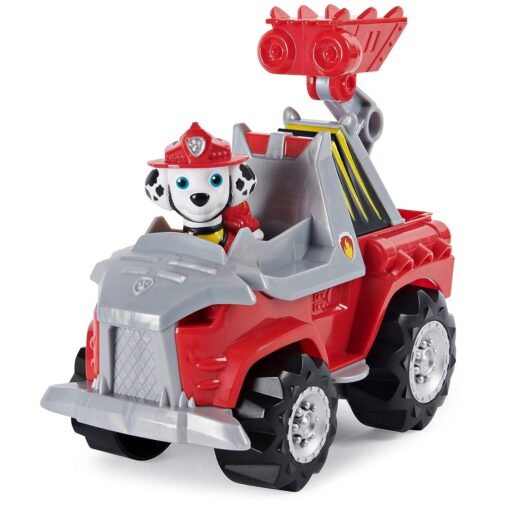 Paw Patrol Dino Rescue Marshall’s Deluxe Rev Up Vehicle with Mystery Dinosaur Figure, for Kids Aged 3 and up - Image 3