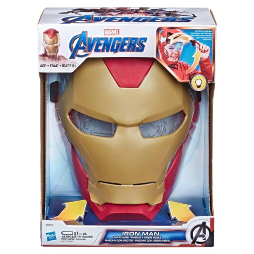 Marvel Iron Man Flip Fx Mask E6502 - Image 2
