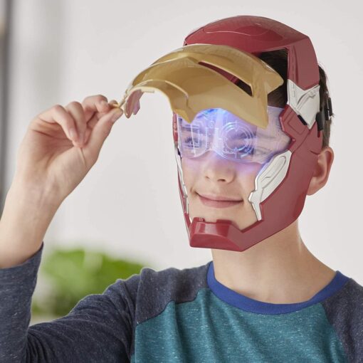 Marvel Iron Man Flip Fx Mask E6502 - Image 6
