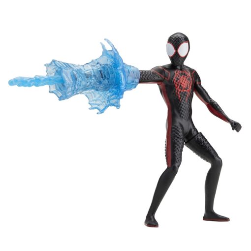 Marvel Spiderman - Across The Spider-Verse Web Spinning Miles Morales Toy, 6-Inch-Scale Deluxe Action Figure, Toys for Kids Ages 4 and Up - Image 5