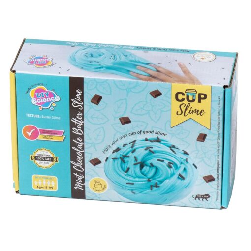 Diy Science Mint Chocolate Butter Slime Kit