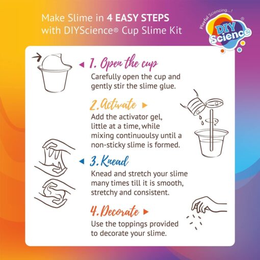 Diy Science Mint Chocolate Butter Slime Kit - Image 5