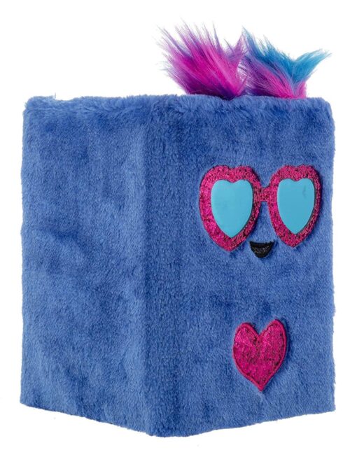 Mirada Blue Owl Plush Notebook - Image 2