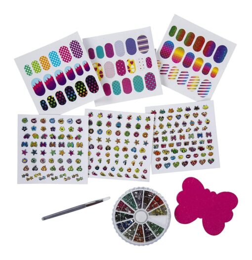Mirada - Manicure Magic Party kit Beauty Salon, Different Colored Attractive Cute Nail Art Kit for Girls, Manicure Magic Party Set Instant Madi-Padi at home for Girls - Image 3