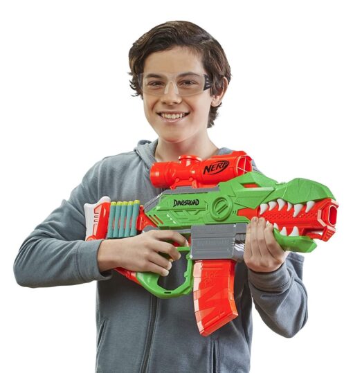 Nerf DinoSquad Rex-Rampage Motorized Dart Blaster - Image 7