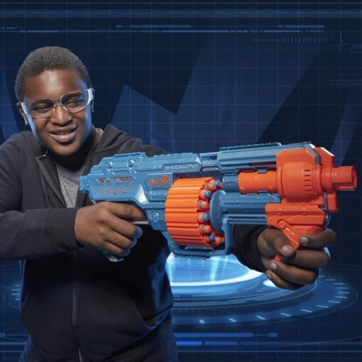 Nerf Elite 2.0 Shockwave Rd-15 Toy Blaster & Nerf Alpha Strike Fang Qs-4 Toy Blaster - Image 3