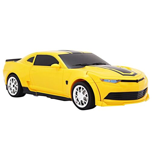 R/C Transforming Car Yellow - Image 3
