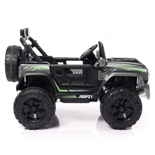 Electric Ride On Jeep for Kids - Battery Operated Jeep With Bluetooth Music and Lights - Jeep Battery Operated Ride On (LFC 5689 Grey) - StarAndDaisy - Image 7