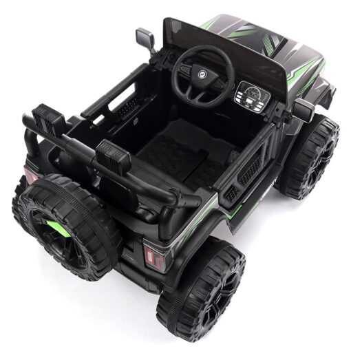 Electric Ride On Jeep for Kids - Battery Operated Jeep With Bluetooth Music and Lights - Jeep Battery Operated Ride On (LFC 5689 Grey) - StarAndDaisy - Image 8