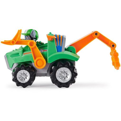 Paw Patrol Dino Rescue Rocky Deluxe Rev Up Vehicle with Mystery Dinosaur Figure, for Kids Aged 3 and up - Image 5