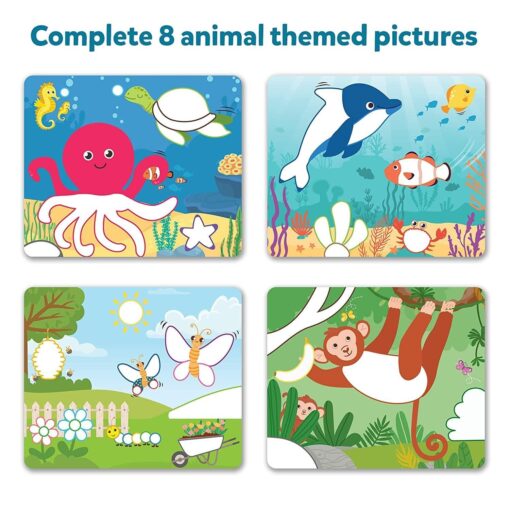 Skillmatics Dot It Wild, Farm & Underwater Animals - Image 4