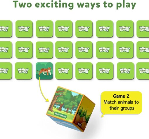 Skillmatics Memory Match Animal Planet - Image 4