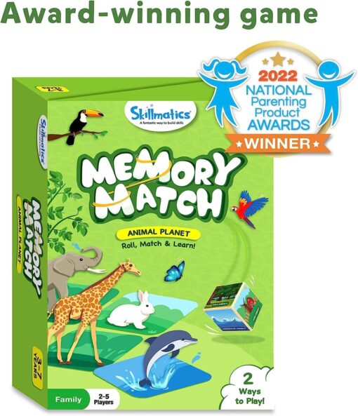 Skillmatics Memory Match Animal Planet - Image 7