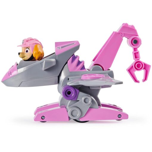 Paw Patrol Dino Rescue Skye Deluxe Rev Up Vehicle with Mystery Dinosaur Figure for Kids Aged 3 and up - Image 5