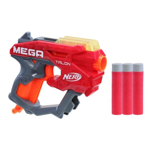 Nerf Mega Talon blaster Includes, 3 Official Accu Strike Mega Darts, Best Gift For Kids & Toddler (Multicolor)
