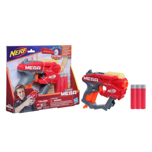 Nerf Mega Talon blaster Includes, 3 Official Accu Strike Mega Darts, Best Gift For Kids & Toddler (Multicolor) - Image 3