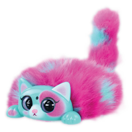 Silverlit Musical Cat Tiny Furries Fluffy Kitty - Cute Musical Cat for Kids with Shining Eyes and Soft Fur, Two Play Modes, Solo and Choir, Talk, Purr, and Make Pleasure Sounds, Perfect Toy for Kids & Toddlers