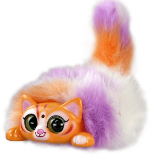 Silverlit Musical Cat Tiny Furries Fluffy Kitty - Cute Musical Cat for Kids with Shining Eyes and Soft Fur, Two Play Modes, Solo and Choir, Talk, Purr, and Make Pleasure Sounds, Perfect Toy for Kids & Toddlers - Image 2
