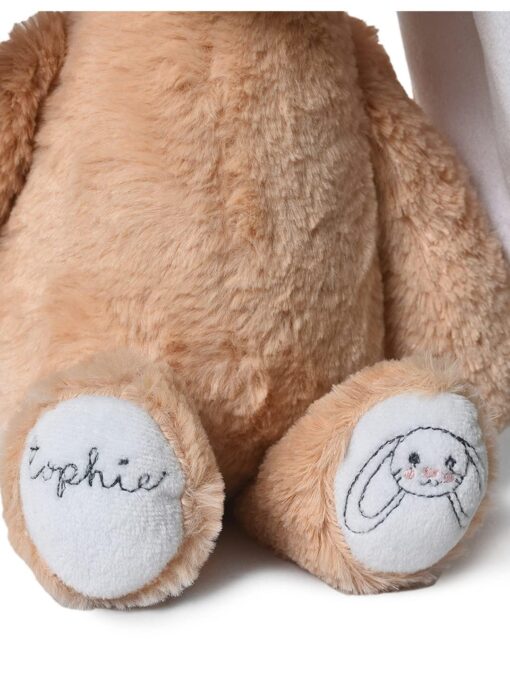 Mi Arcus Tophie Rabbit Soft Toy for Girls and Boys, Plush Cute Huggable Washable Non Toxic Long Size Animal Stuffed Tophie Rabbit Teddy Birthday Gift for Baby and Kids - Image 6