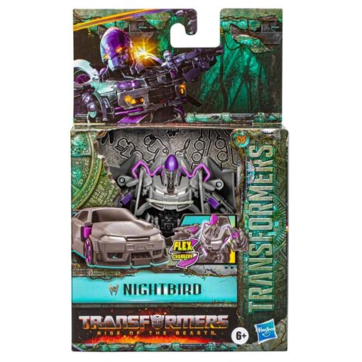 Transformers Rise Of The Beasts Flex Changers Nightbird F4638 - Image 5