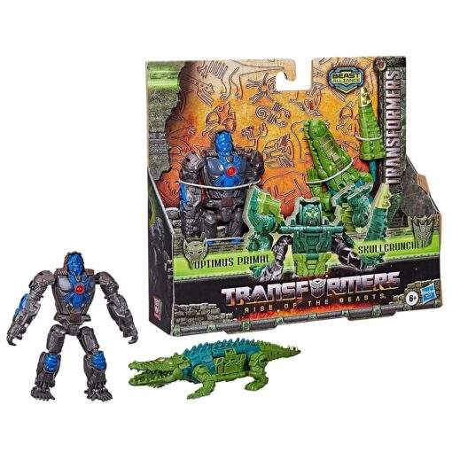 Transformers Rise Of The Beasts Optimus Primal & Skull Cruncher F4619 - Image 8