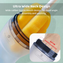 Silicone Feeding Bottle for Newborn Baby