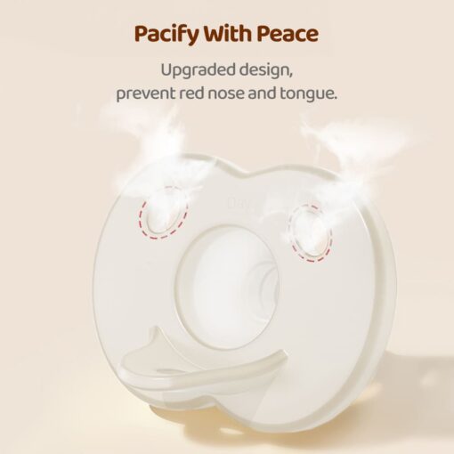 StarAndDaisy Day Night Silicone Baby Pacifier - Ultra-Light Infants Pacifier with Dual Shape Nipple and Storage Box - Image 7