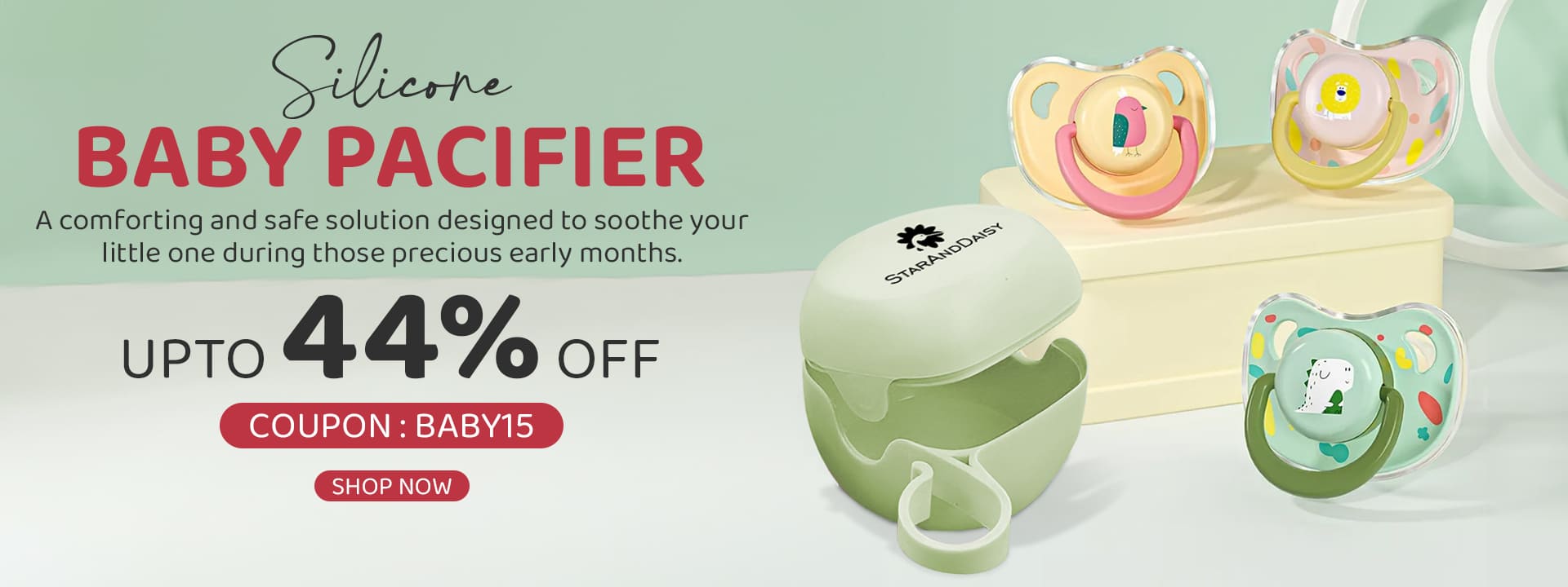 Silicone Baby Pacifier