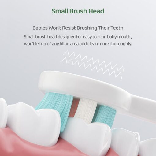 Cute Dino Toothbrush for Kids - Soft Bristle Tooth Brush with Silicone Grip Aged 2 Years and Above - StarAndDaisy - Image 8