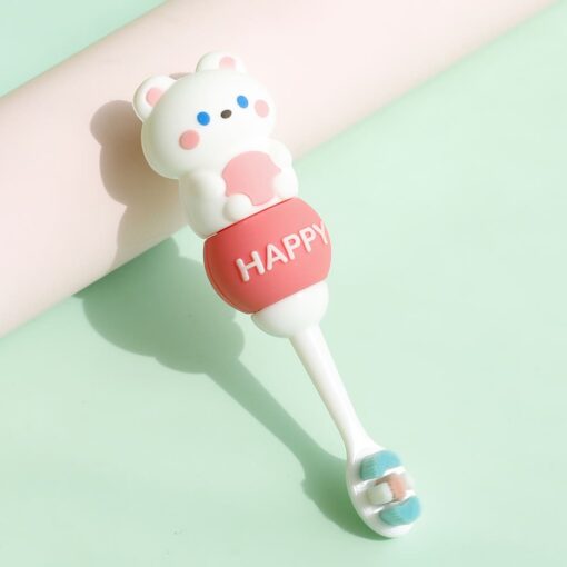 StarAndDaisy Pinny Rabbit Toothbrush for Toddlers & Kids with Ultra Soft Bristle & Silicone Grip