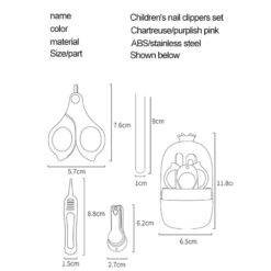 4-in-1 Baby Nails Cutter Set