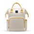 Baby Diaper Bags for Mothers Travel - Diaper Bags With Large Capacity And Numerous Storage Compartments - White
