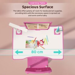 Kids Study Table with Spacious Surface
