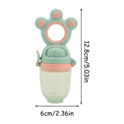 StarAndDaisy Baby Silicone Pacifier - Fruit Feeder for Toddlers 0-3 Years