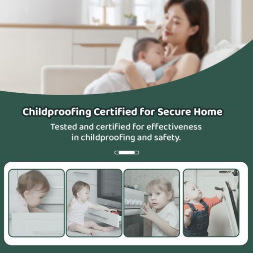 Secure home with Wrench style baby door lock