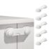 StarAndDaisy Wrench Style Baby Door Lock, Premium Quality Child Safety Locks for Doors and Drawers - Set of 6