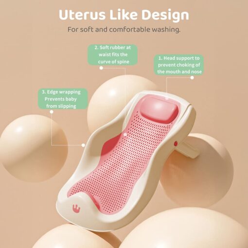 Baby Bather Seat with Head Rest Support