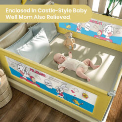 Adjustable Bed Guardrail