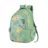 Genies Sage Waterproof School Bag, Everyday Toddlers School Bag with Adjustable Padded Straps - Ashgreen