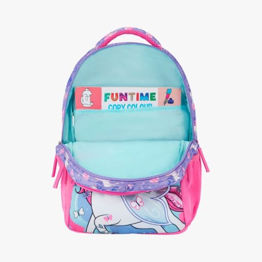 Genie Magic Unicorn Kids Backpacks, Spacious School Bags for Toddlers with Multiple Compartments - Pink - Image 6
