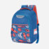 Genius by Safari Astro 23L School Backpack with Name Tag, Rain Cover, and Easy Access Pockets for Boys & Girls - Blue